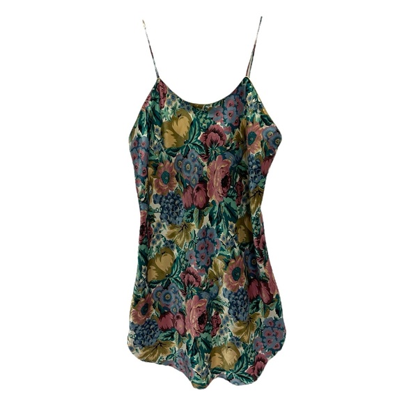 La SENZA Other - SOLD 🔴 La Senza vintage satin slip dress size M multicolour printed floral